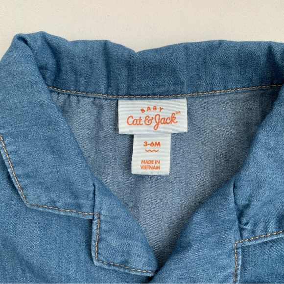 Cat & Jack Denim Two Piece Set - Picture 2 of 3